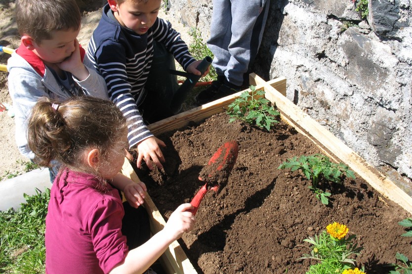 Nouveaux bacs de jardinage 