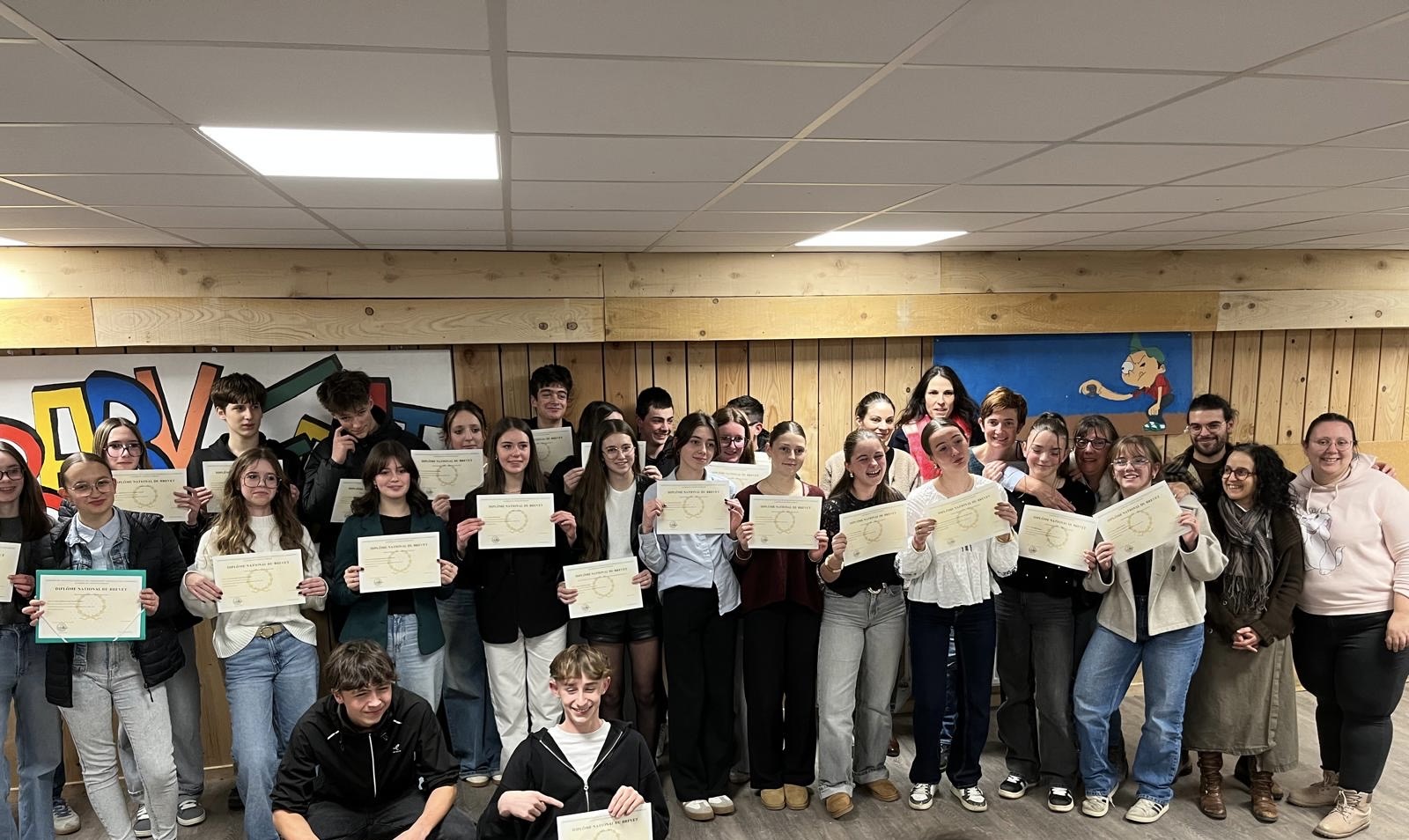 Remise des diplômes du Brevet 2025